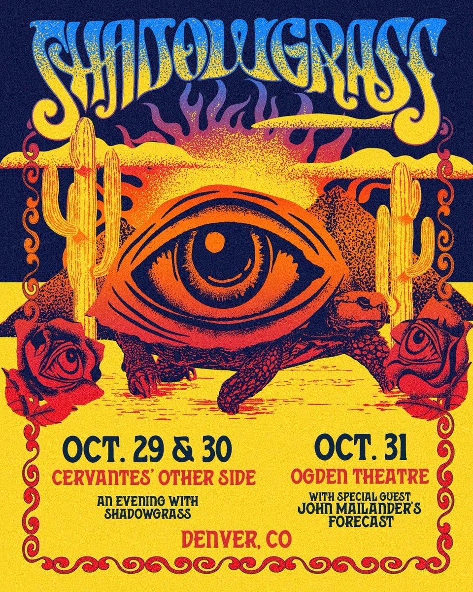 Shadowgrass doing a 3 night run for Halloween in Denver, CO