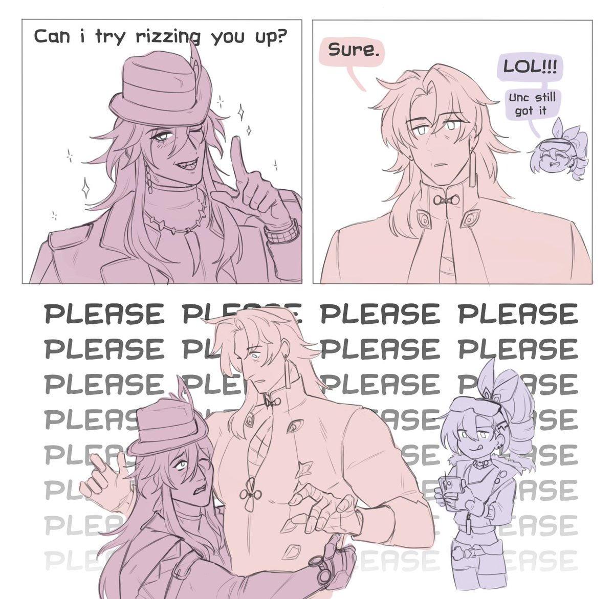 riccaunc's tweet image. that rizz meme, but #ashren while i'm slowly cooking something... less sketchy

Well, did it work?..