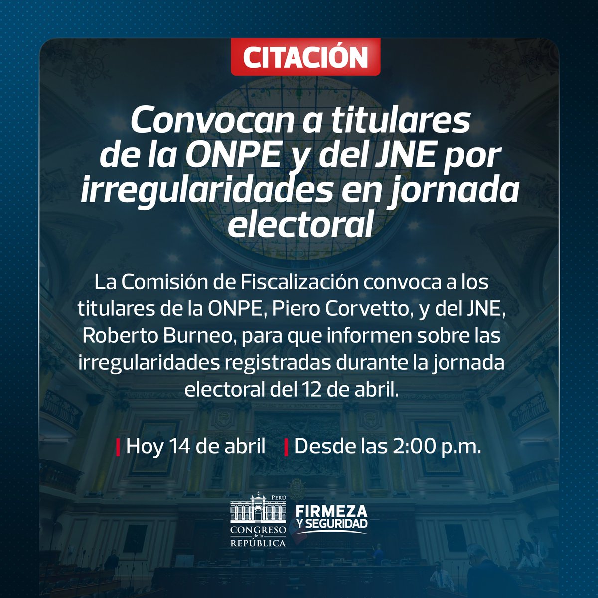 Congreso del Perú 🇵🇪 tweet media