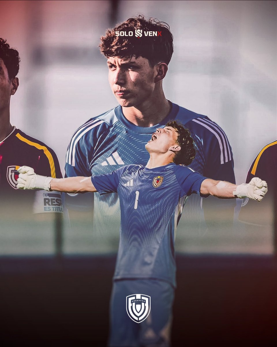 SOLOVENEX_'s tweet image. ➤ TRES paradas vs #BOL 🇧🇴 
➤ CINCO atajadas vs #ARG 🇦🇷 
➤ UNA atajada CLAVE vs #PERU 🇵🇪 
➤ Registró SEIS atajadas vs #BRA 🇧🇷
➤ Evitó el gol ¡15 VECES! en 1ra ronda.
➤ Fue el MVP (VEN) en 2/4 partidos.

Así va el #SudamericanoU17 de ÉL.

SEBASTIÁN ANGULO. 🔐🇻🇪

#Vinotinto