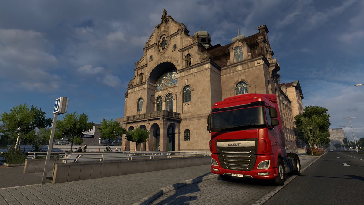 h_tom26's tweet image. 運転手、始めましたｗ
Euro Track Simulator 2、すっかりはまってしまった(;´∀｀)
ただ物運ぶだけなのに、面白い！！
バックは苦手ですｗ
#ETS2