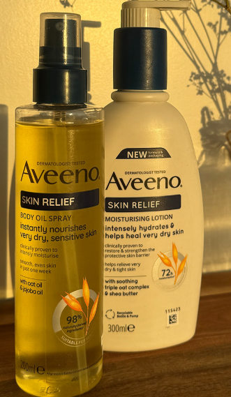 FaradayRetail's tweet photo. Refresh your spring routine and treat your skin to Aveeno Skin Relief—buy one, get the second half price at @superdrug!  ✨ 

#springskincare #beauty #skincare #healthyskin #selfcare #aveeno https://t.co/ZknM1FCJ3L