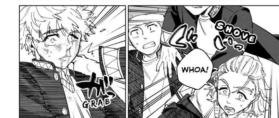 lovely_luzi's tweet image. it pains me how emotionally unresponsive nirei looks here😭😭 didn't even react to sakura suddenly grabbing him

#WB212