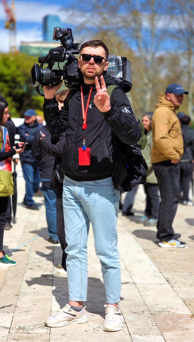 RSF_inter's tweet image. #Georgia: Journalist David Tchabashvili has been targeted by death threats online and by phone. RSF condemns these serious acts of intimidation, likely linked to his work, and urges authorities to ensure his safety &amp;amp; identify those responsible.