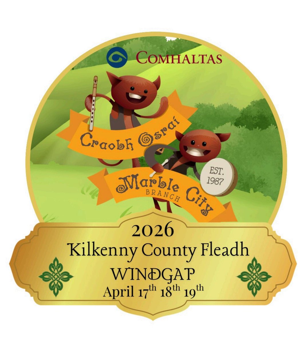LingaunValley's tweet photo. Kilkenny County Fleadh Cheoil in Windgap this weekend opens with a Jun. Concert in Tullahought on Friday. Tickets  for the Ceoltóirí Kilkenny Concert in Windgap on Sat. €10 in Walsh's Shop and the Tea Rooms. See all the music, song,  dance, sessions and  competition details etc https://t.co/zHRbrJFEDT