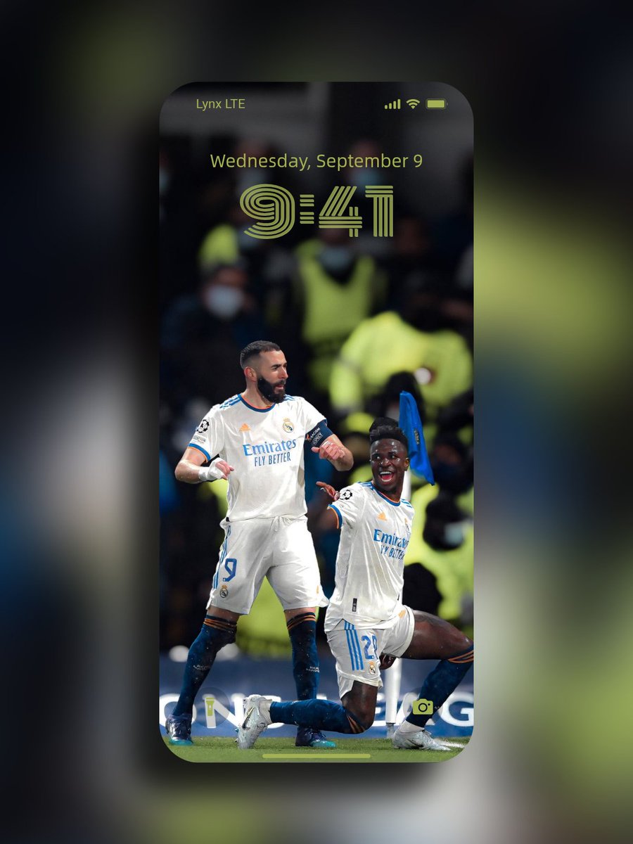 lynxchizzy's tweet image. Let's see your wallpaper here's mine.
#Benzema #Vinicius #Madrid