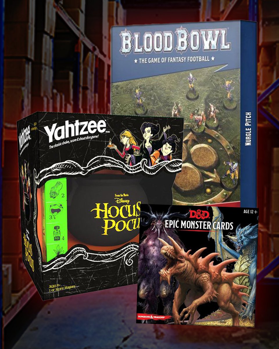 MiniMartTalk's tweet image. The Backrooms are open once again! Check out some games with high levels of Backrooms activity!
Shop the Sale: miniaturemarket.com/the-backrooms
#Backrooms #BoardGame #Miniature #RPG #Sale