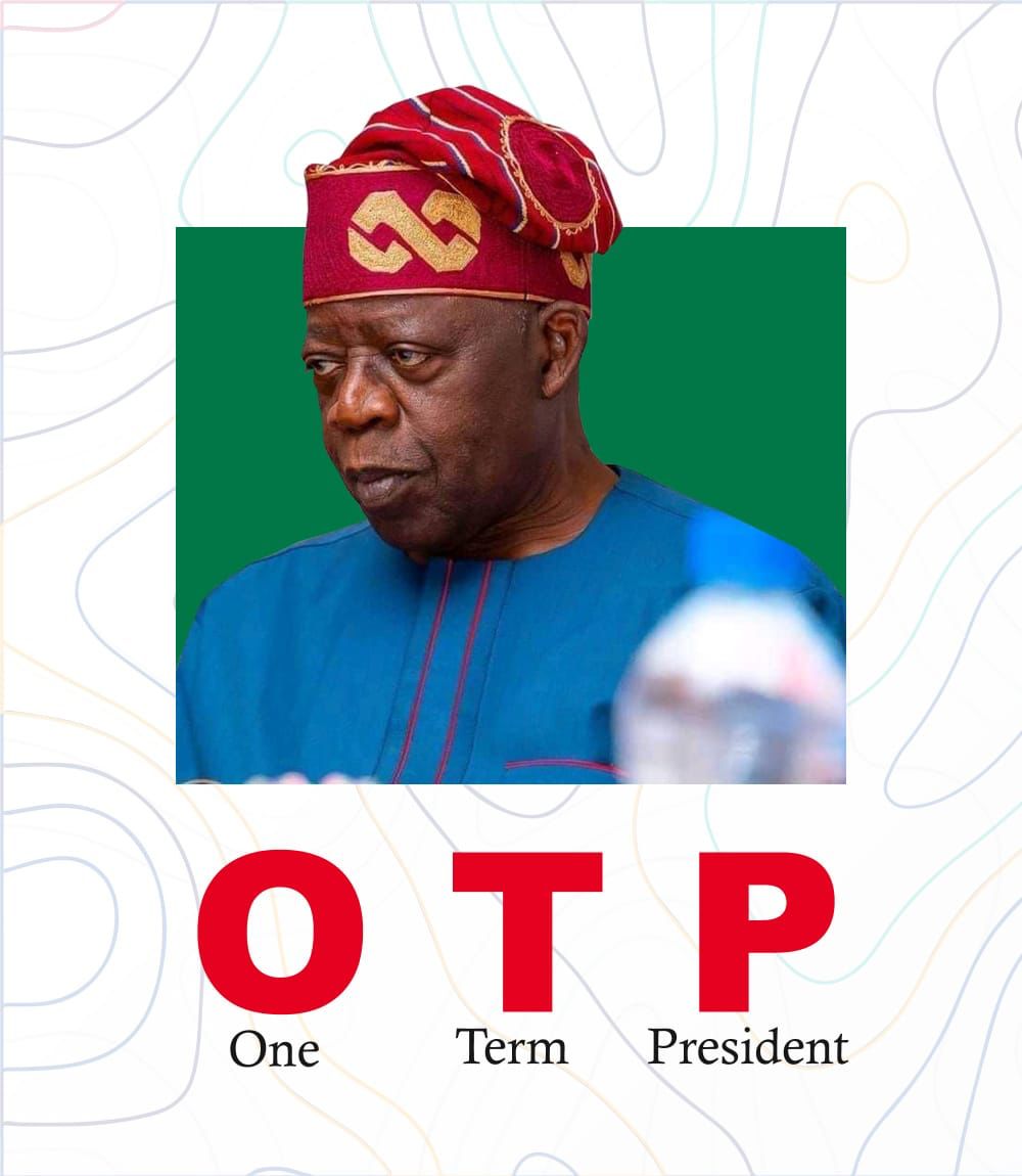 diobi94's tweet image. Dino Melaye just said every tweet from now henceforth should carry the hashtag #OTP

Meaning Tinubu is a One Term President