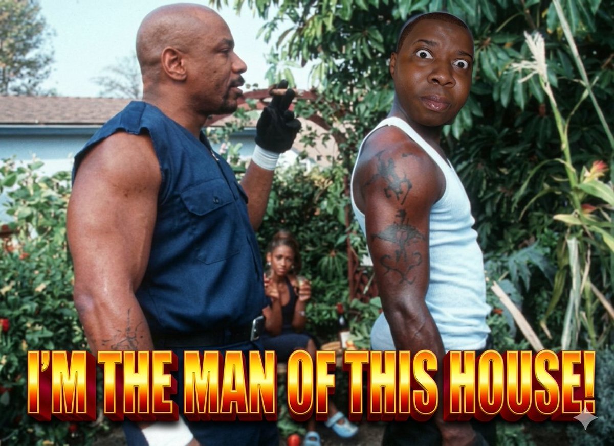 "I'm the man of this house!"

​#BabyBoy #ImTheManOfThisHouse #JodyAndMelvin #ClassicMovieLines #TyreseGibson #VingRhames #JohnSingleton #MovieMemes #OldSkoolCinema #GrownManBusiness #SnakePhotography #4KResolution #DigitalArt #ProfessionalEditing #IconicScenes