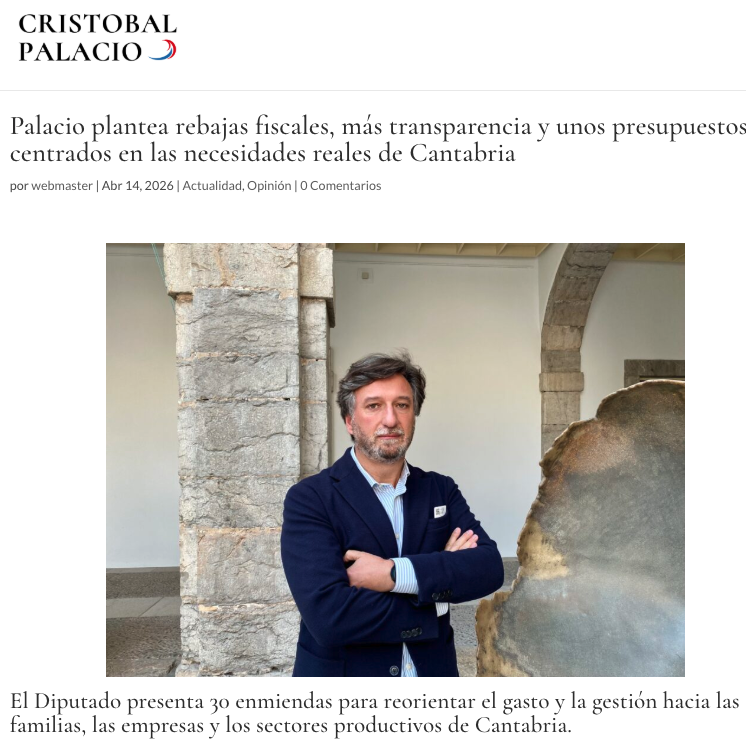 CristobalPlc's tweet photo. Presupuestos deben estar al servicio de las familias, empresas y sectores estratégicos de #Cantabria como el mundo rural y la industria.
- Rebaja de impuestos
- Transparencia y simplificación
- Orientar acción pública a necesidades reales de  ciudadanos
https://t.co/qFyumRXpTK https://t.co/nQyc2ylyFP