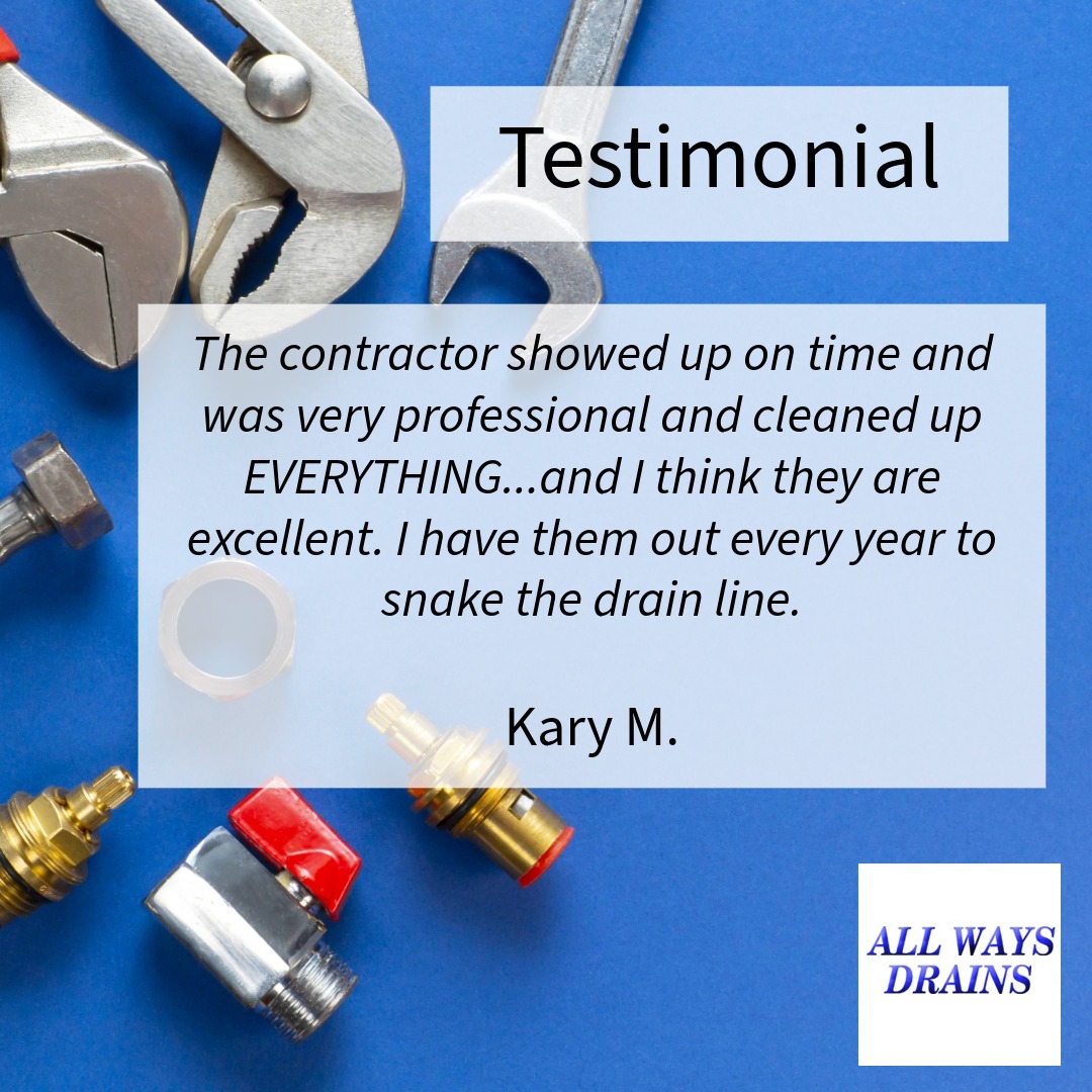 AllWaysDrains's tweet image. Thanks for trusting us for your drain cleaning, Kary! #plumber #draincleaning