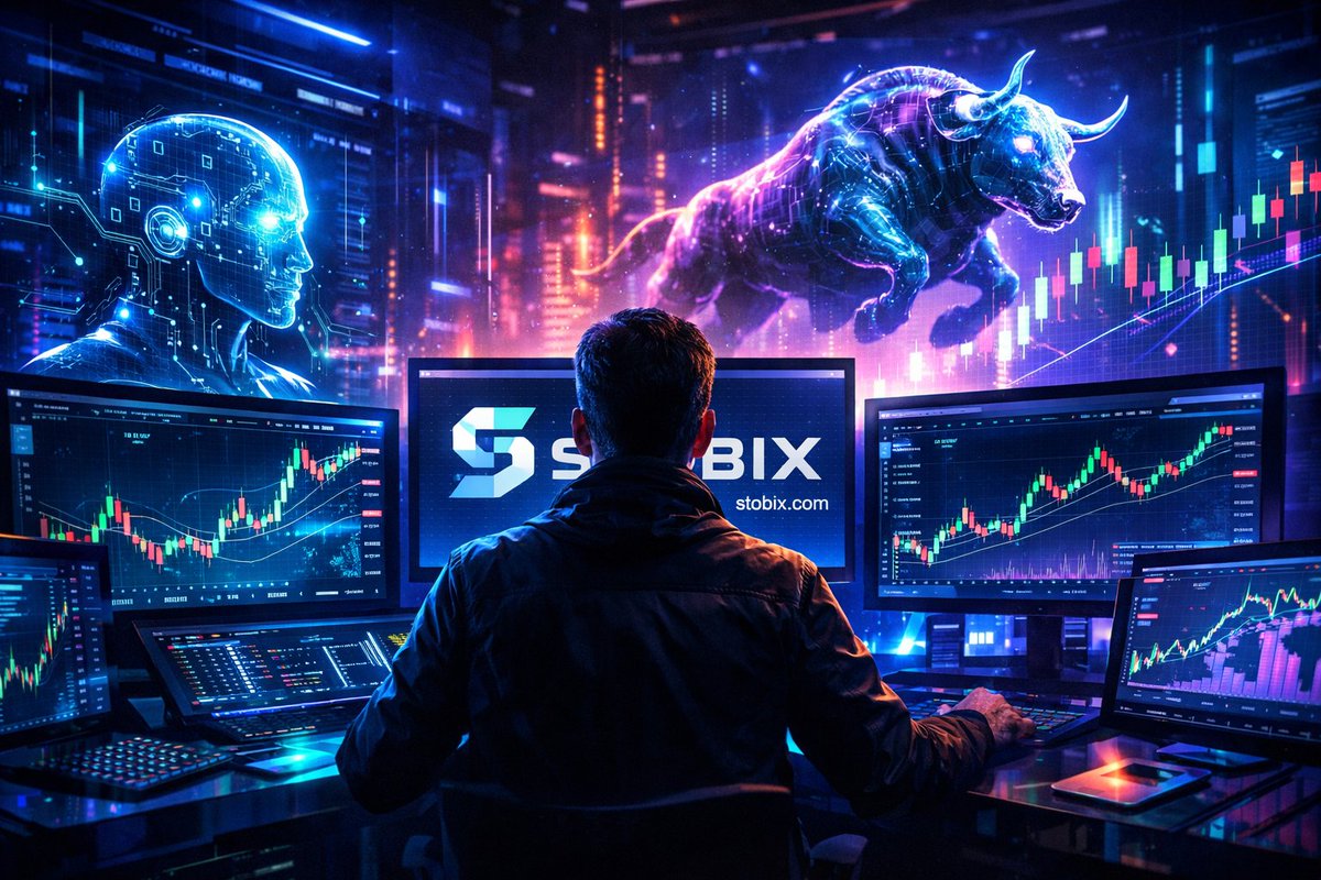 Most traders lose because they trade with emotions.
Smart traders use tools. Winners use Stobix. ⚡
AI-powered analytics, real-time signals, clean interface — everything you need to trade smarter, faster, better.
Stop gambling. Start trading like a pro.
@Stobixcom