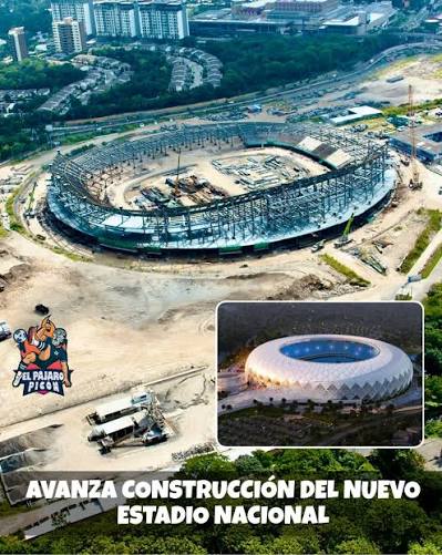 Que bien estadio 🏟️ están construyendo en El Salvador