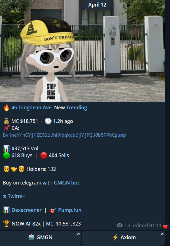 Pumpfun Early Trending tweet media