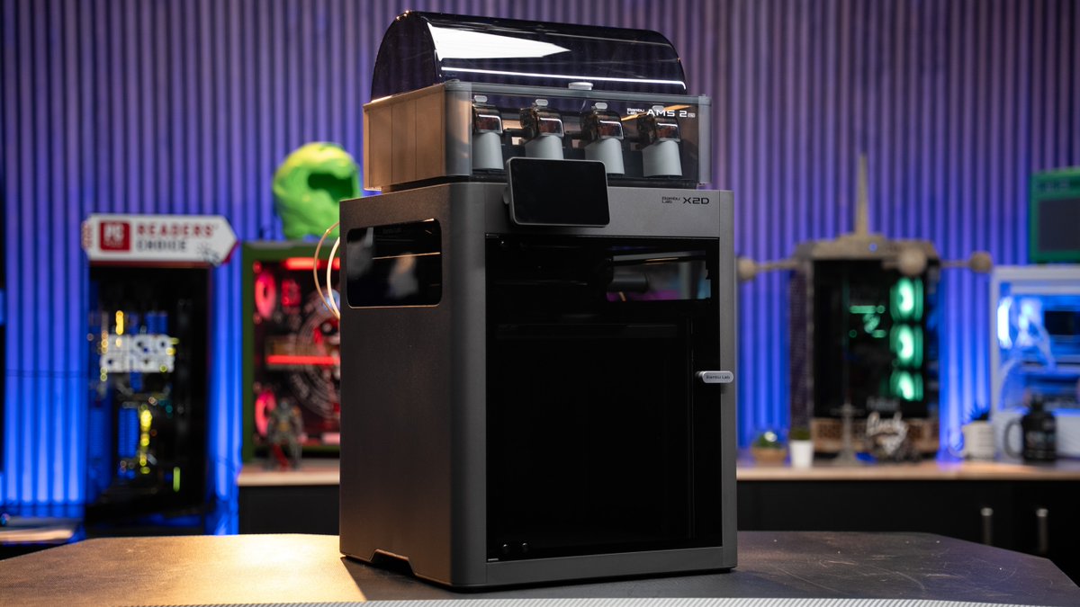 Introducing the Bambu Lab X2D! Combining the multi-nozzle