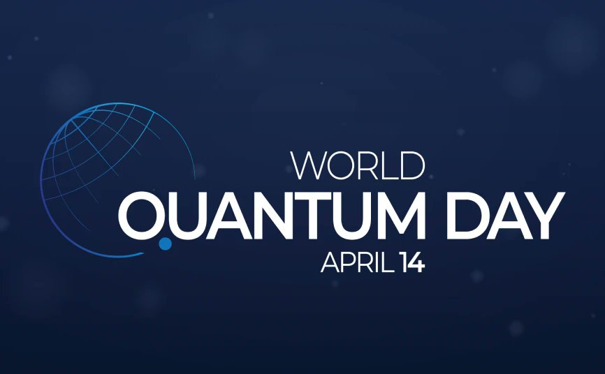 Every day is World Quantum Day! But it's today because we observe it today (see what I did there? 🤣)
(h = 6.62607015 × 10⁻³⁴ J·s)