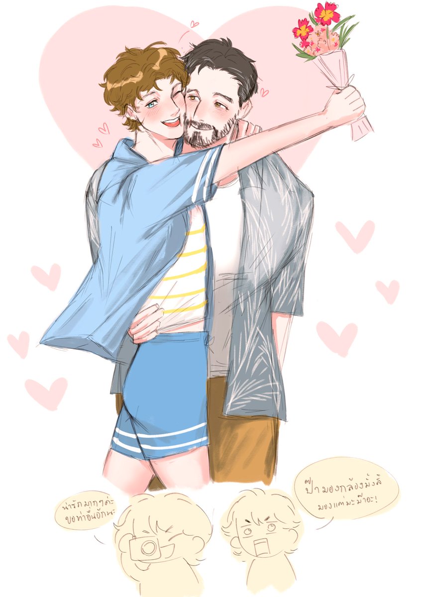 Kirattaya3's tweet photo. ปะป๊ามองกล้องหน่อยสิมองแต่คนสวยอย่างเดียวเลย #hucklerobby https://t.co/W16cmcn3Rs