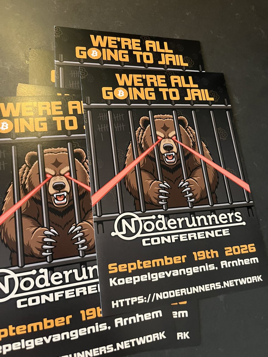 Flyers for the conference are 🔥🔥🔥
Come and join the Noderunners on September 19th, it’s gonna be great! Tickets still available on the site..