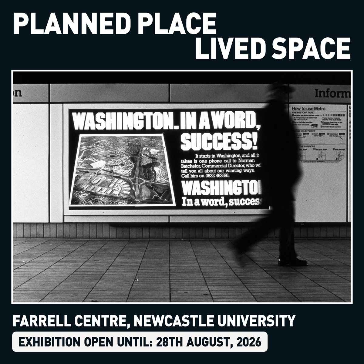 SideGallery's tweet photo. 🏗️ New Exhibition: Planned Space Lived Place 

Bringing together the AmberSide Collection and InSide: Documentary Photography Community to look at how New Towns are shaped through everyday life.

📍 Farrell Centre
🗓️ Open until 28 August 2026
🔗 https://t.co/FRTbhQqnxL https://t.co/w4yaPDvRA1