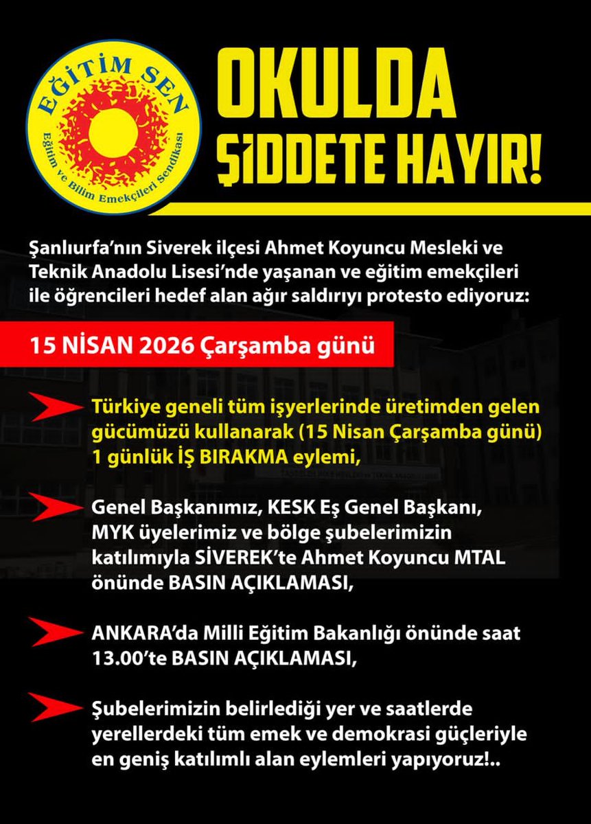 Eğitim Sen tweet media