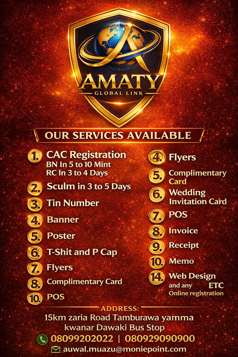 AMUAZ2020's tweet photo. Our services available https://t.co/et5FCVoFqL