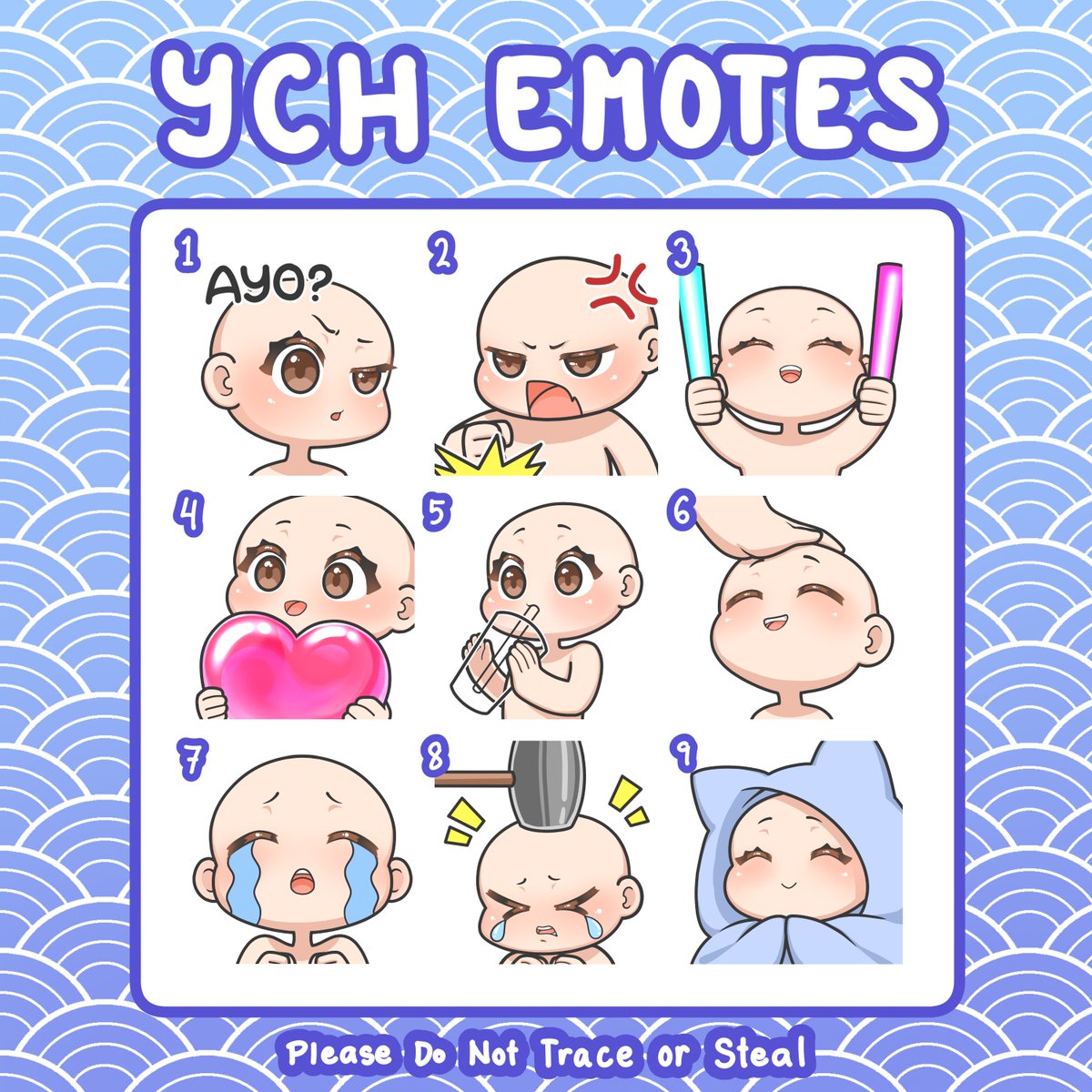 Yuuji_001's tweet image. YCH EMOTES ARE OUT!!! come check them out 🦭

Vgen: vgen.co/shinyjadewolf

#vgen #commsopen #vtuber #art