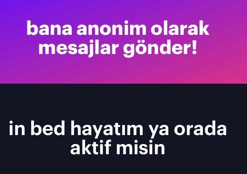 Hayatımın şu döneminde genelde sadece yatmak için yatağa giriyorum, overthinki bile yolda yürürken falan yapıyorum öyleli bir offline durumu var 😬😬
