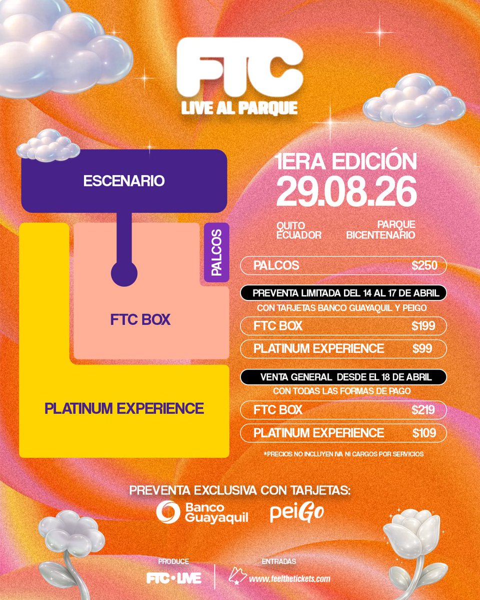 feelthetickets's tweet photo. 🔥 Yandel Sinfónico @yandel se toma el escenario de FTC LIVE AL PARQUE 🔥

Una noche donde la energía y los himnos del reggaetón se viven al máximo 💥🎶

#FTCLive #Festival2026 #Quito #YandelSinfonico https://t.co/pRipsWLdWZ