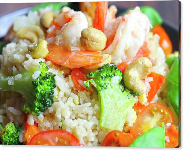 HurmerintaArt's tweet image. Fried rice with vegetables and prawns... this is yummy. Great wall art for the kitchen.
#cooking #food #wallart #decoration #inspiration  
Johanna-hurmerinta.pixels.com