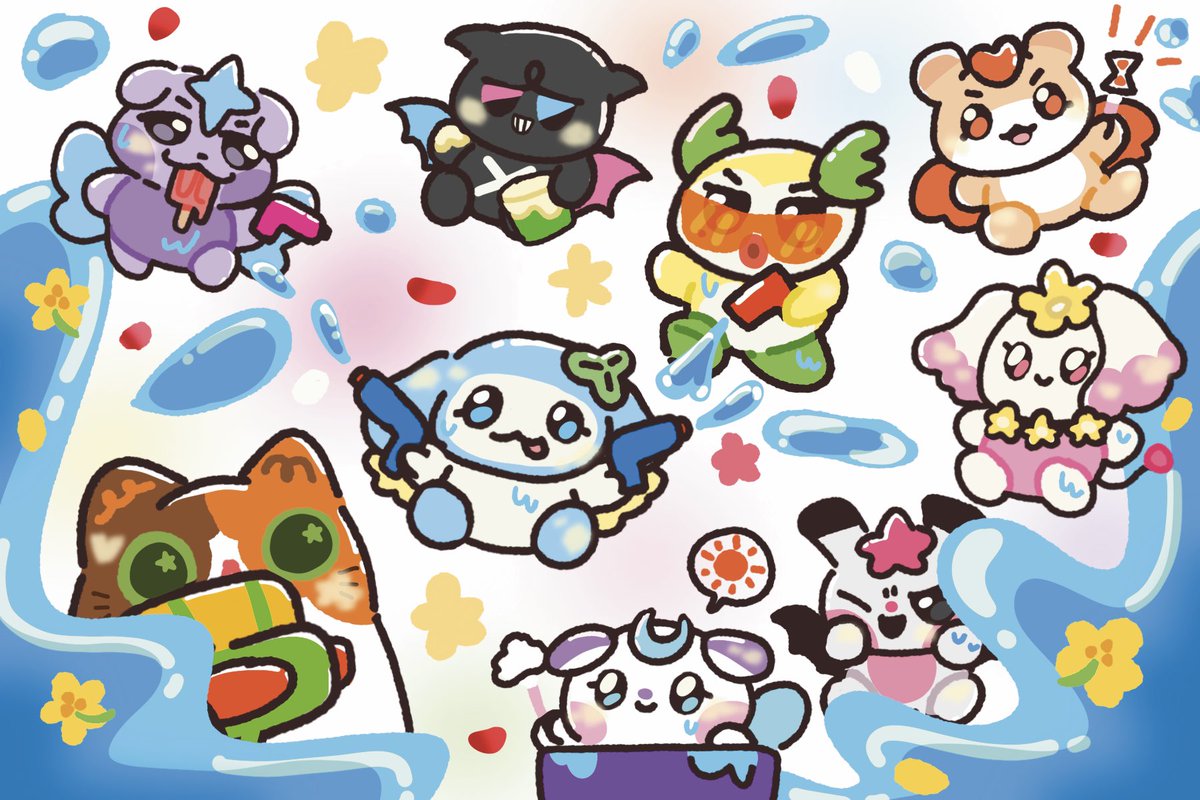 Pluffy_pf's tweet photo. I want to play with MIGHTEEZ in Songkran festival ✨💦#DrawWithMIGHTEEZ https://t.co/0SdIiiPxEN