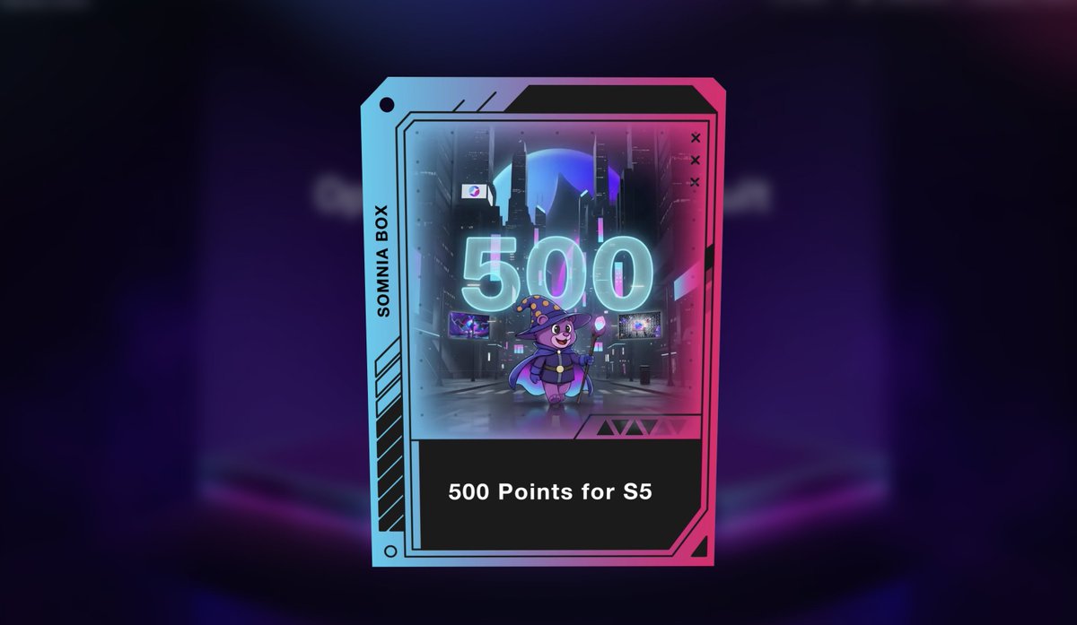 's tweet image. Not the best execution from @Somnia_Network with the lootboxes.

A few months ago keys were exploited, and some people printed tens of thousands of keys. Meanwhile, those who actually went through the full Odyssey can’t even open a single box now. We got 7 keys, while it takes 32