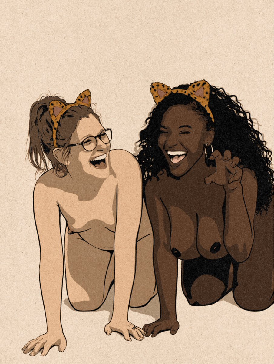 ARSPORNOGRAPHIC's tweet photo. Look, Leopards! 
#nsfw #illustration https://t.co/BWfWyMDAqs