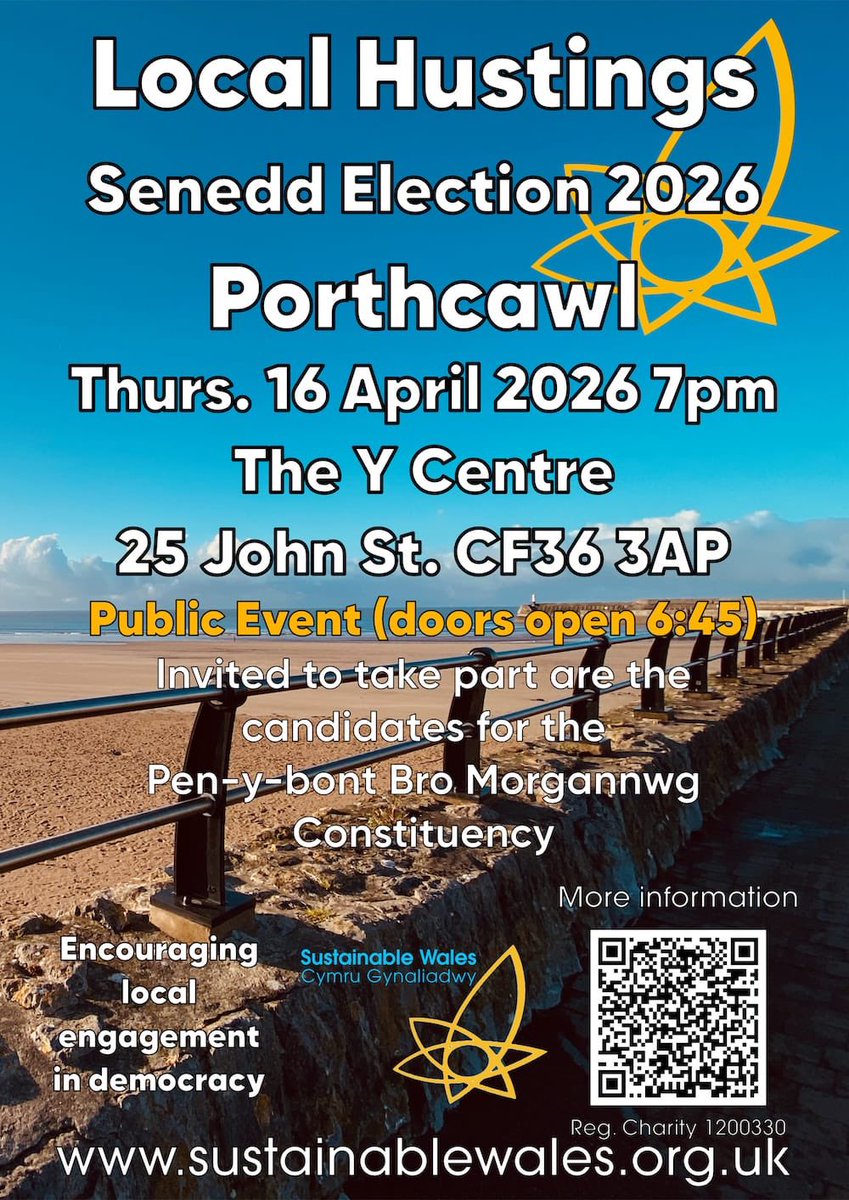 SusWales's tweet photo. Election hustings in Porthcawl https://t.co/klh9JdI6f2