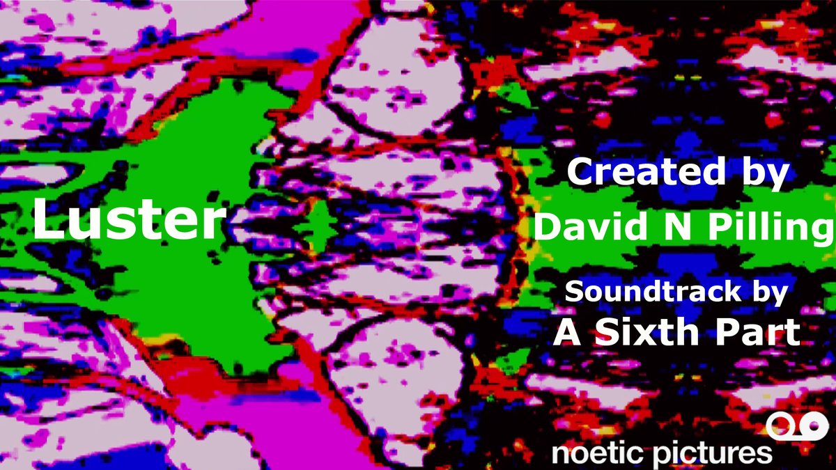 noeticpictures's tweet image. “Luster” my short psychedelic/surreal experimental film/piece of video art (5 min)

👇Watch the film using the link below👇
youtube.com/watch?v=pF9fF3…

#filmmaking #filmmakers #videoart