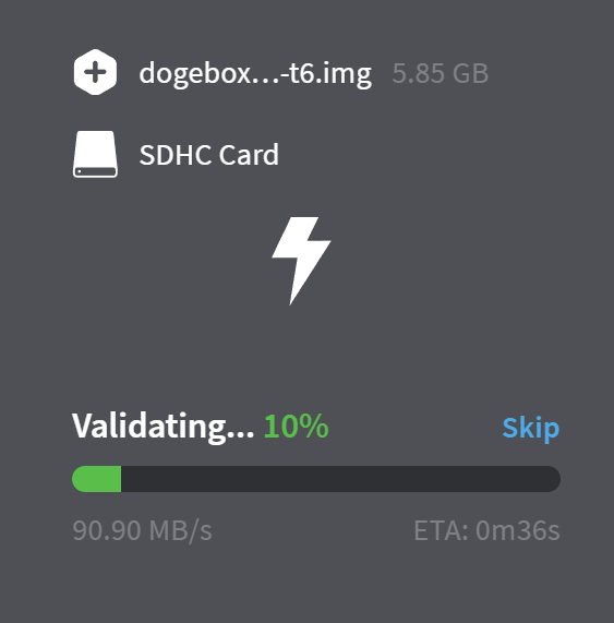 inevitable360's tweet photo. Resume work ... Updating my #DogeBox to latest RC3 to then continue testing the Quantum Dogecoin Explorer 🙂 https://t.co/MKTUR1toza