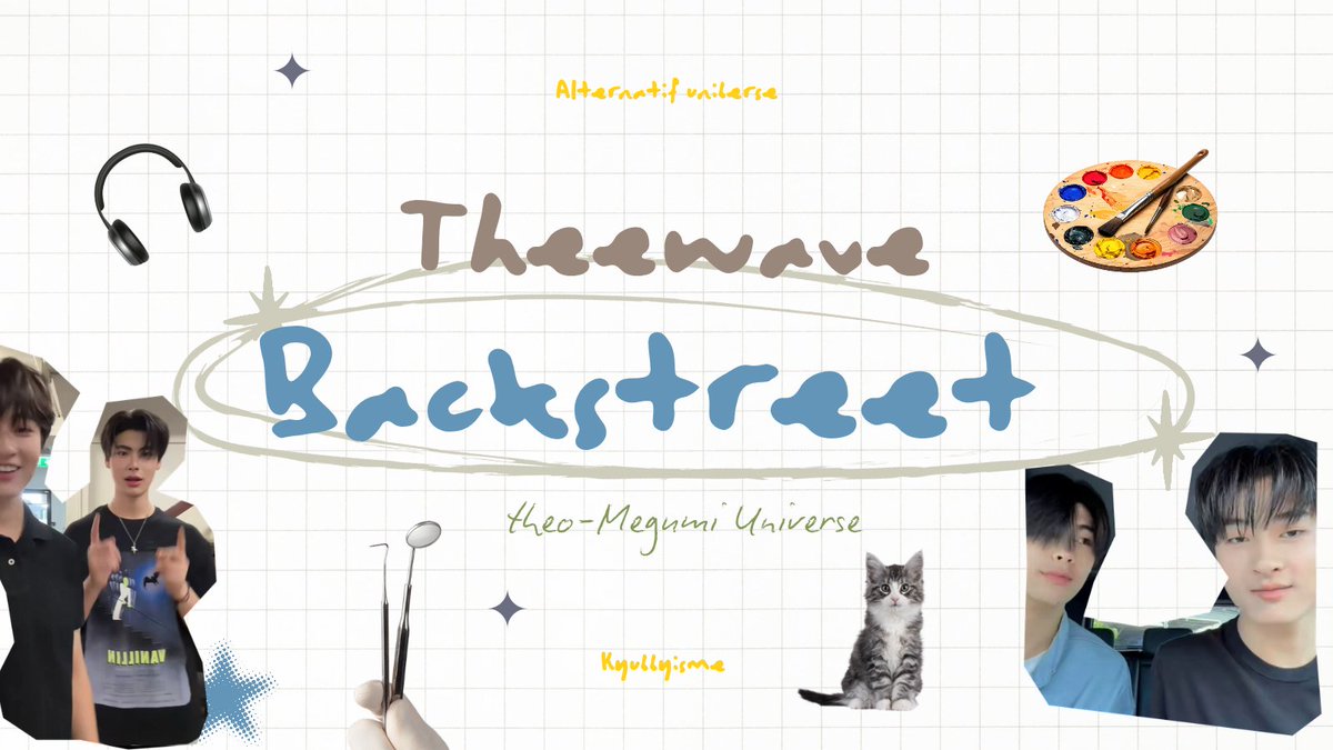 kyubbyisme's tweet photo. Theewave au 

; Theo- Megumi universe 

 #ท่านโปรดคลื่น #theewave https://t.co/pCIuADS3bp