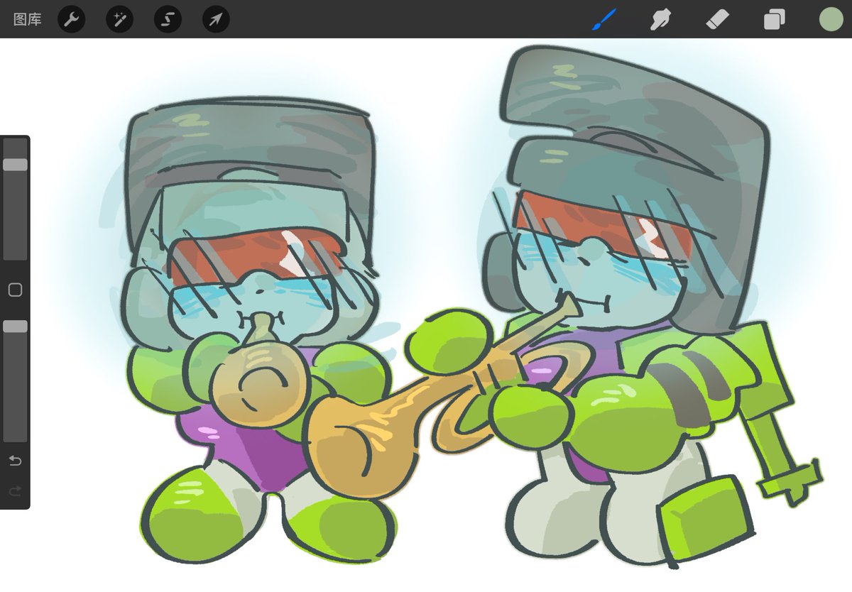 Pjazz773716's tweet image. trumpet performance after eating the hottest energon #HookScrapper