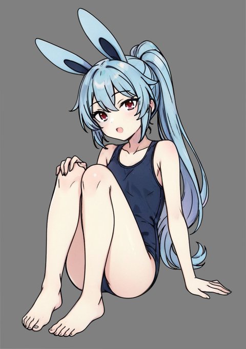 アチキちゃん水場の姿 