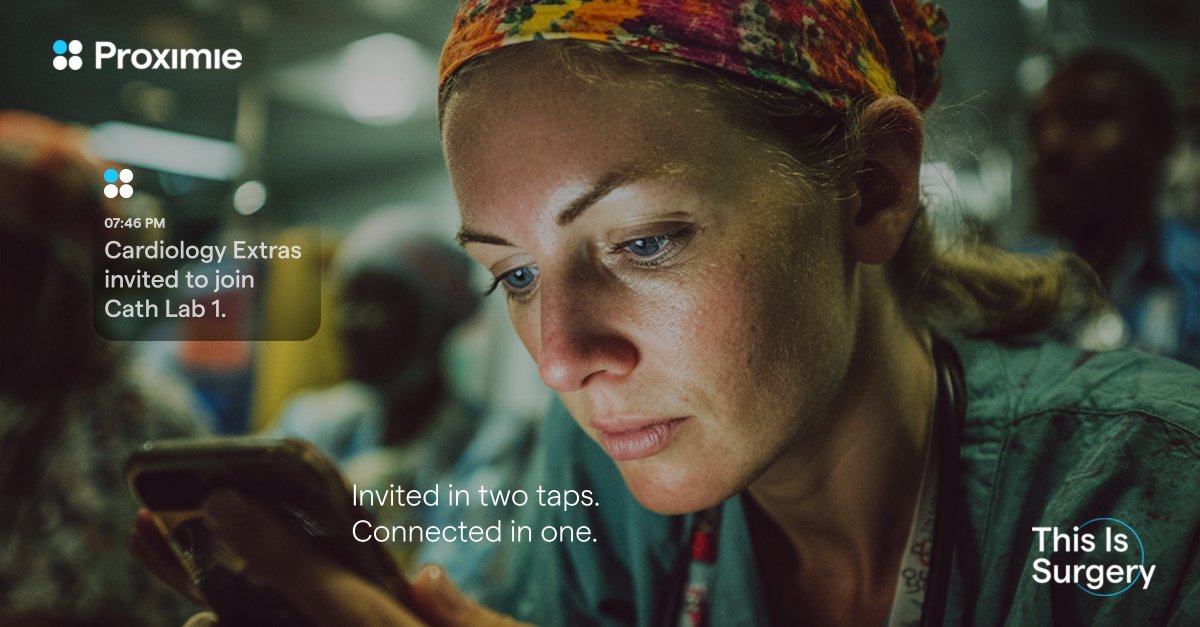 Proximie tweet media