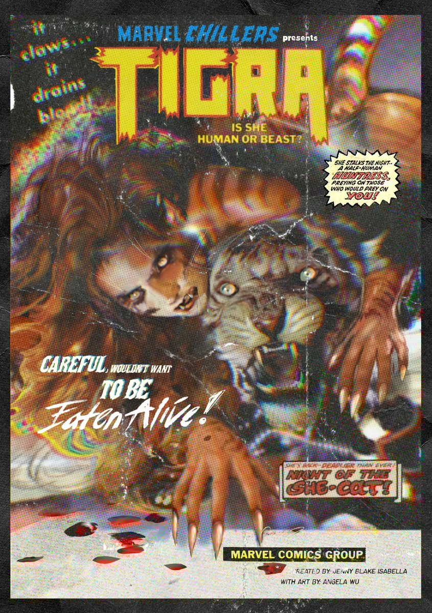 ✨Hey #PortfolioDay ✨
I'm Angela, an award winning comic cover artist from Singapore - My clients include DC, Darkhorse, BOOM!, IDW, Titan &amp; many more awesome indies. 

I enjoy drawing fantasy, horror &amp; pinup &amp; I'm available for cover work in late May/June

📩angela.qis981@gmail