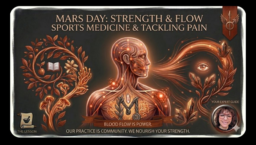 It’s Tuesday—the day of Mars—and we are focusing on the strength and action required to move without limitations. Whether you are a performer, an athlete, or simply navigating the physical demands of life in NYC, pain is a signal that your "warrior energy" is being blocked.

​At