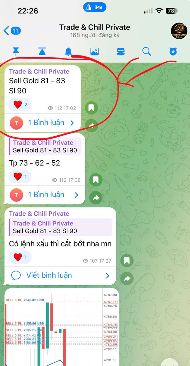 David_Tradingg's tweet image. Nay canh mãi buổi chiều mới được lệnh Sell Gold 300 pip về ngay vùng Buy 5x ngay đáy hôm nay luôn
#TưDuyTrader #DavidTrading #trader #traderthanhcong #trading #forex #Gold #plangold #Goldforex #priceaction #lamgiaunhanh #traderchuyennghiep #phuongphapgiaodich #Trading2026