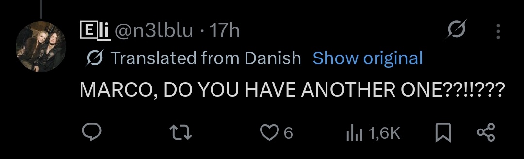 Anna loves Chul 3000. tweet media