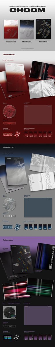 Nareumverse's tweet photo. ✨Babymonster Choom CG✨

📀 Album : 15 € 
💿 Jewel Case : 11 €
☘️ POB Makestar A : 7.5 €
👠 POB Weverse D : 7 €

📅 Deadline : 1 mai – 20h
💳 Paiement : PayPal
📍 RMP : Lille / Paris

📌 Commande ici : https://t.co/7NpwMiyIpI

*FDP KR→FR + douane inclus dans les prix https://t.co/Kf6r6ttmIV