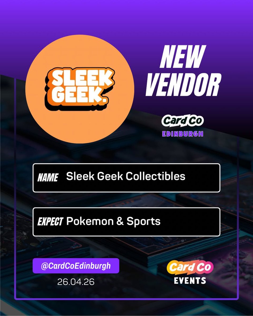 Sleek Geek Collectibles tweet media