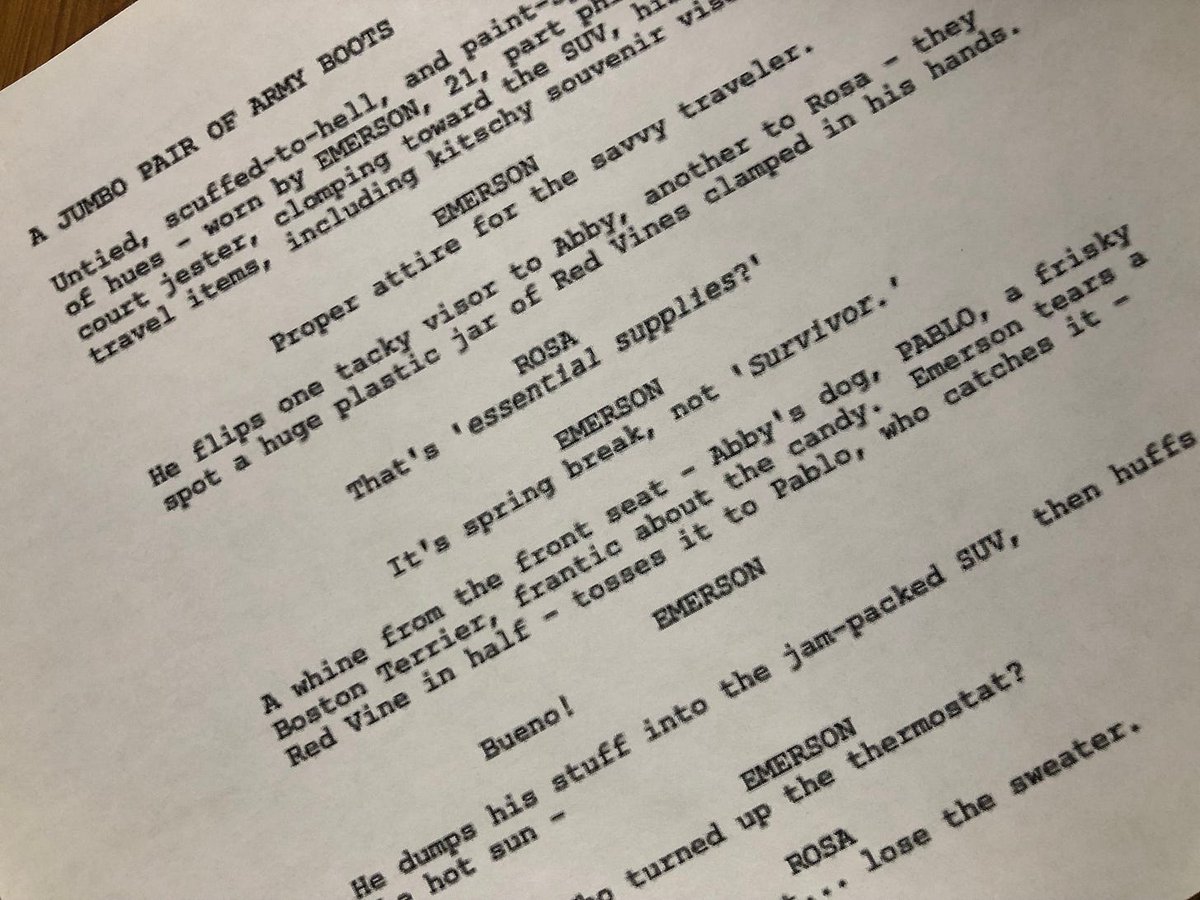 GoIntoTheStory's tweet image. Nicholas Kazan: “The first time I said no (as in ‘No, I will not do that to my script’),  it was a liberating experience… ‘No’ is the single most important thing  a writer can say.” medium.com/go-into-the-st… #screenwriting #writing