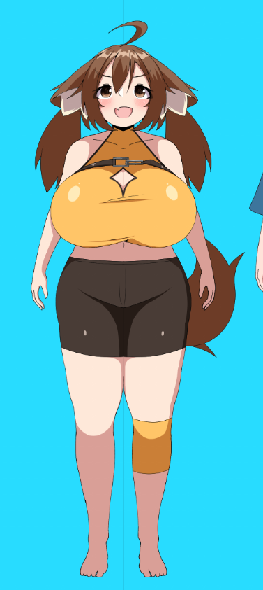 やかましい立ち絵 