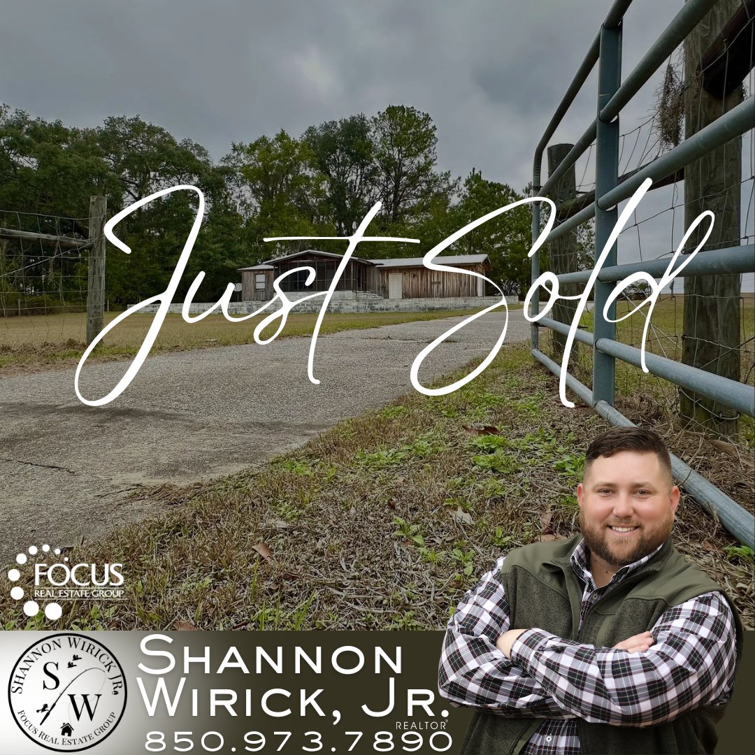 FocusEstate's tweet image. 💥SOLD💥
Congratulations to Shannon and his clients! 

Shannon Wirick, Realtor
📲850.973.7890

#SOLD #Greenville #florida #floridarealtor #realtor #focusrealestategroup #focused4u