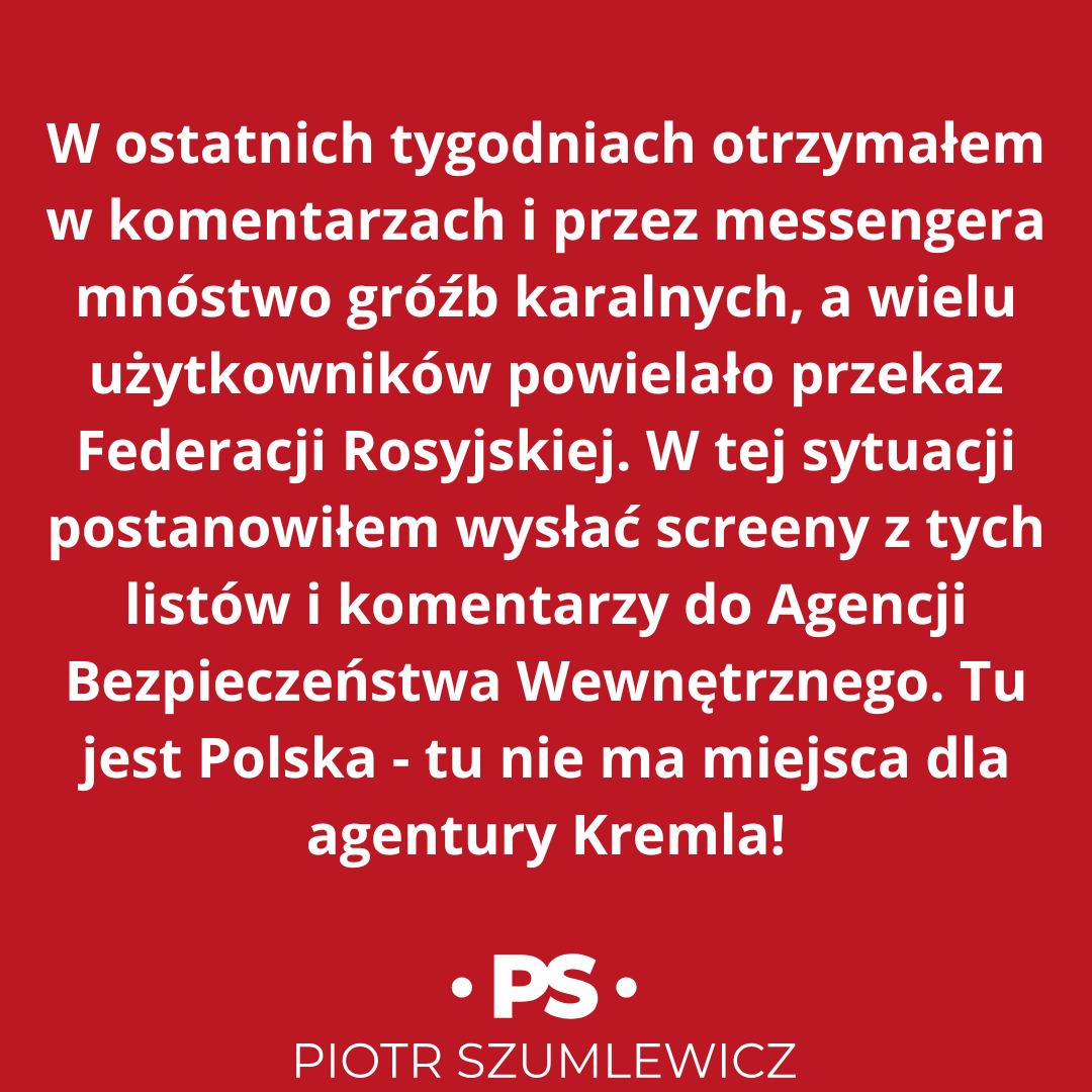 Piotr Szumlewicz tweet media