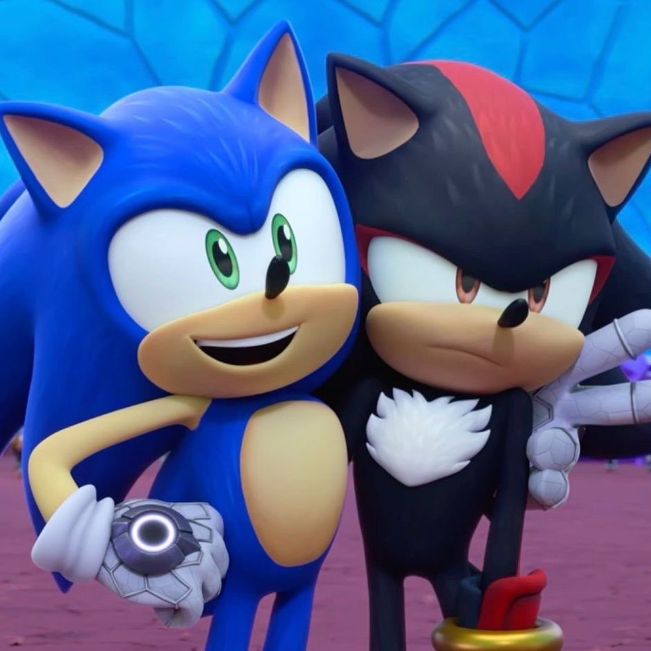 hearts2shadow's tweet image. The uncomfortable expression Shadow made when he would get squished😭